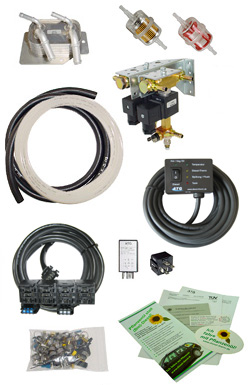 SVO PPO WVO conversion System Kit fuel alternative to Diesel